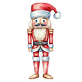 Classic Christmas Nutcrackers Fabric Panel 13