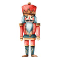 Classic Christmas Nutcrackers Fabric Panel 24