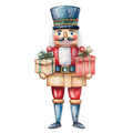 Classic Christmas Nutcrackers Fabric Panel 30