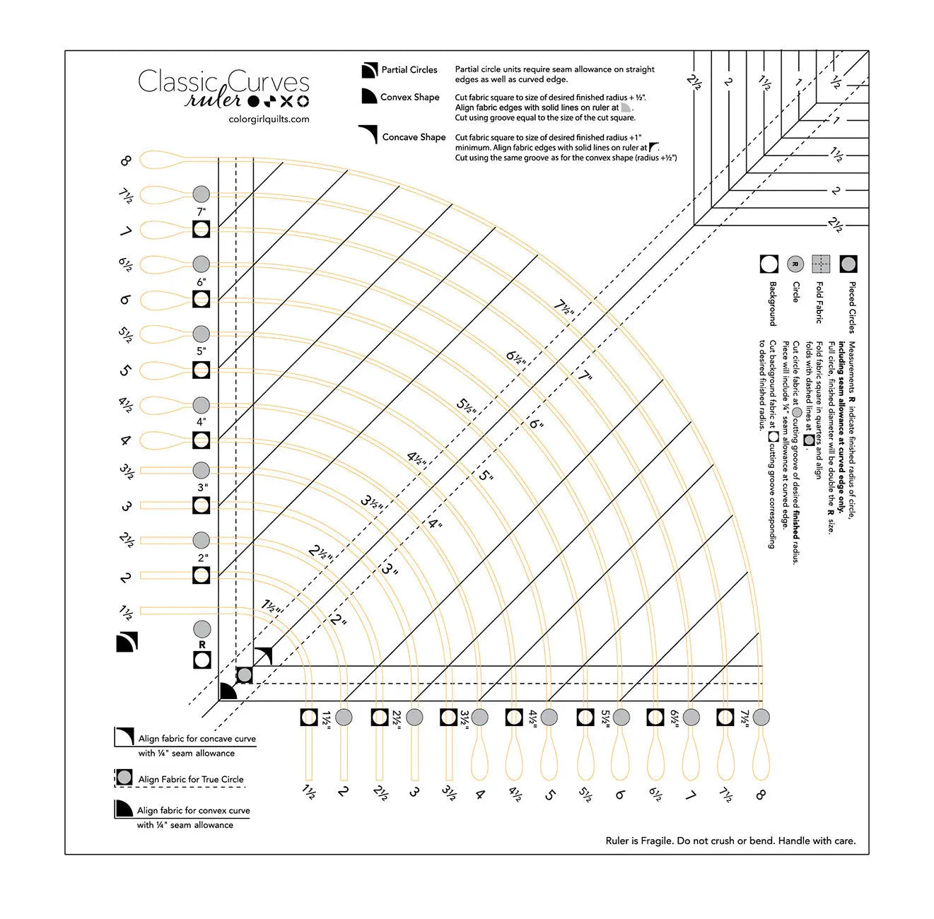 Classic Curves Ruler Redesign