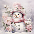 Classic Snowman Fabric Panel 31