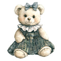 Classic Teddy Bear Fabric Panel 23