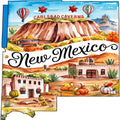 Classic US States Fabric Panel 14