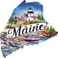Classic US States Fabric Panel 36