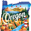 Classic US States Fabric Panel 38