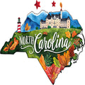 Classic US States Fabric Panel 6