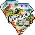 Classic US States Fabric Panel 8