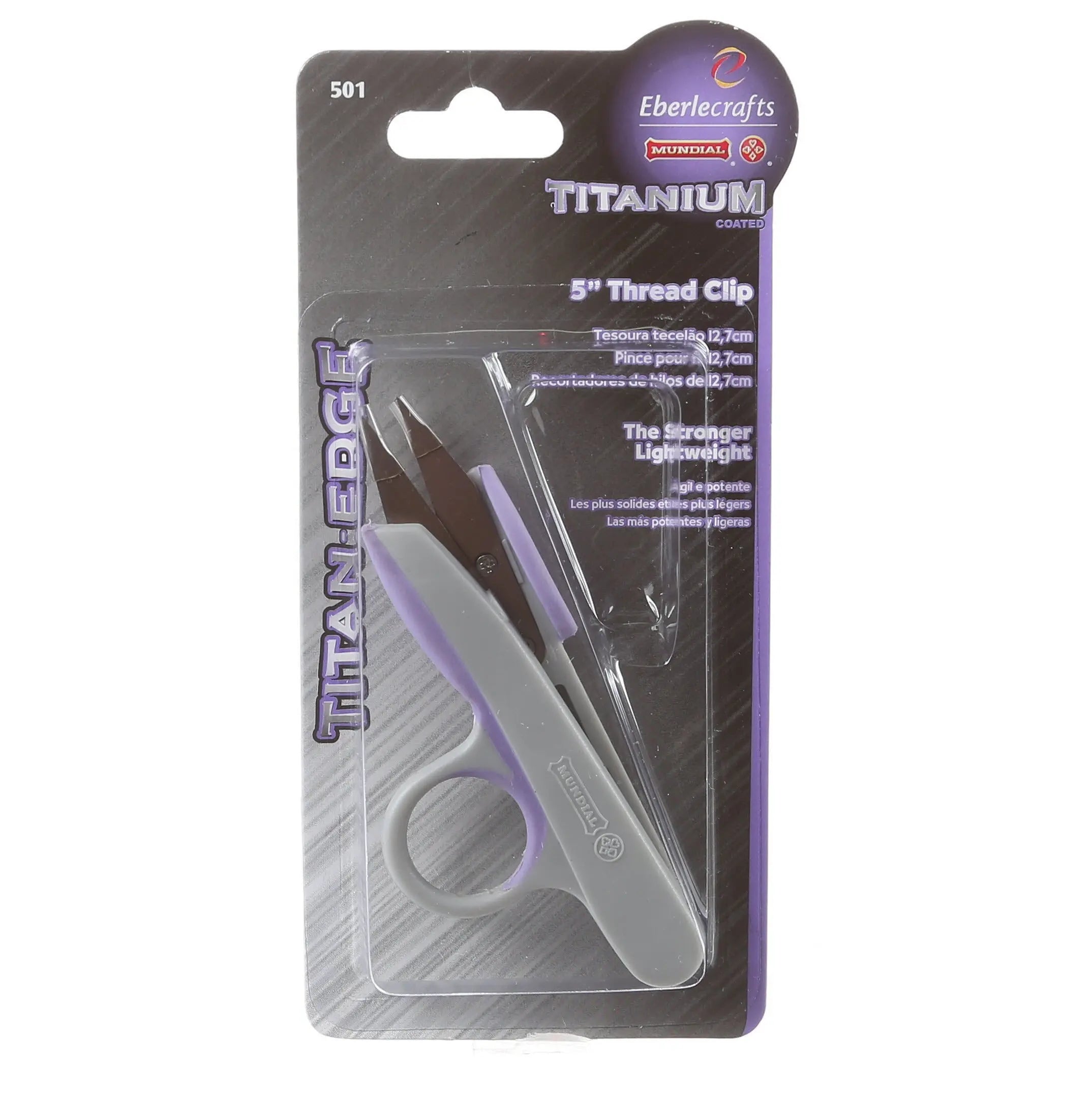 Clip Thread 5in Titanium Coated
