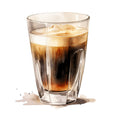Coffee Elements Fabric Panel 12
