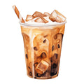 Coffee Elements Fabric Panel 14