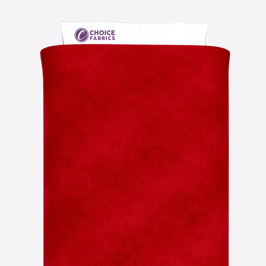 Color Waves 108" Supreme Backings - Red Wideback Fabric Per Yard