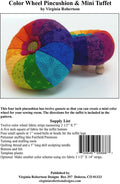 Color Wheel Pincushion Pattern