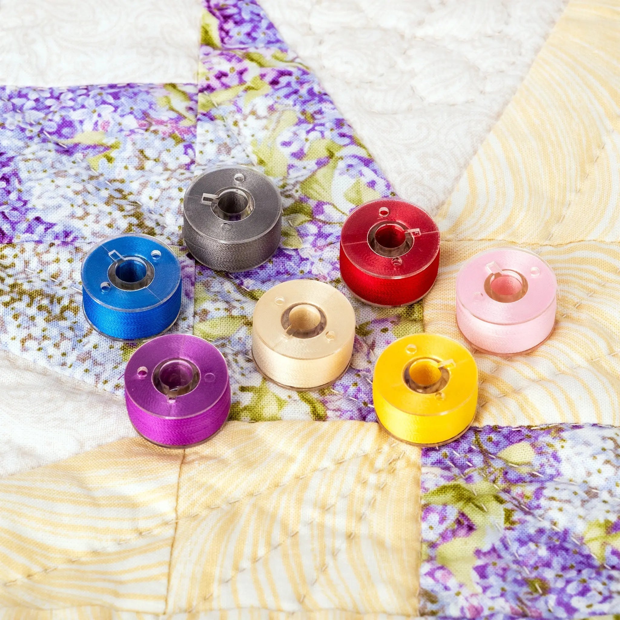 Color Wheel Prewound Bobbin Set