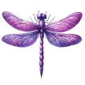 Colorful Dragonfly Fabric Panel 17
