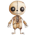 Colorful Voodoo Dolls Fabric Panel 20