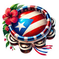 Come to Puerto Rico Fabric Panel 15