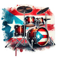 Come to Puerto Rico Fabric Panel 24