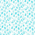 Comfy Flannel - Alphabet 44"/45" Cotton Flannel Fabric per yard
