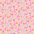 Comfy Flannel - Flamingo & Flip Flops 44"/45" Cotton Flannel Fabric per yard