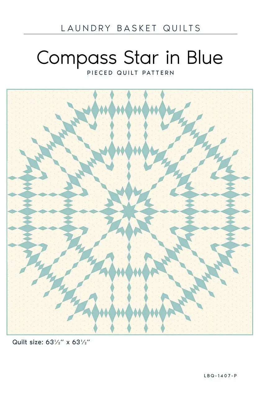 Compass Star in Blue