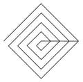 Concentric Squares Alternating Digital E2E