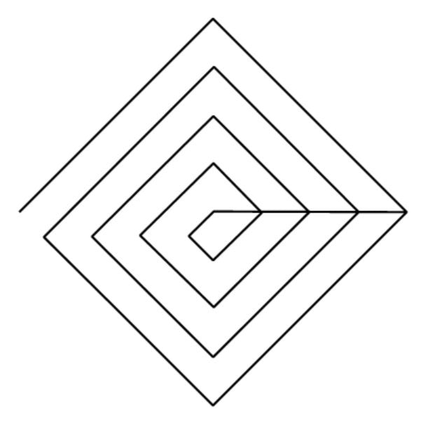 Concentric Squares Alternating Digital E2E