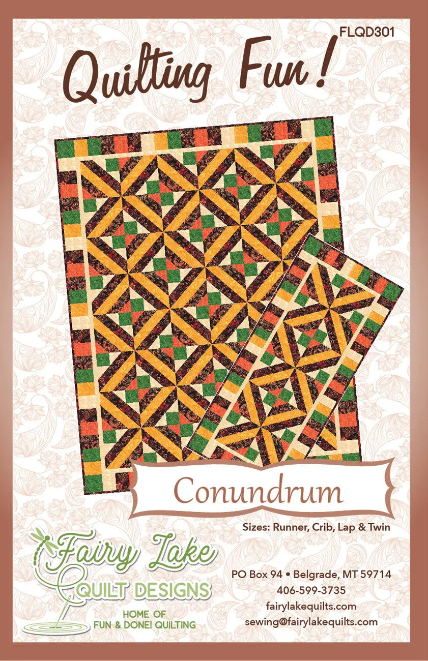 Conundrum Quilting Fun