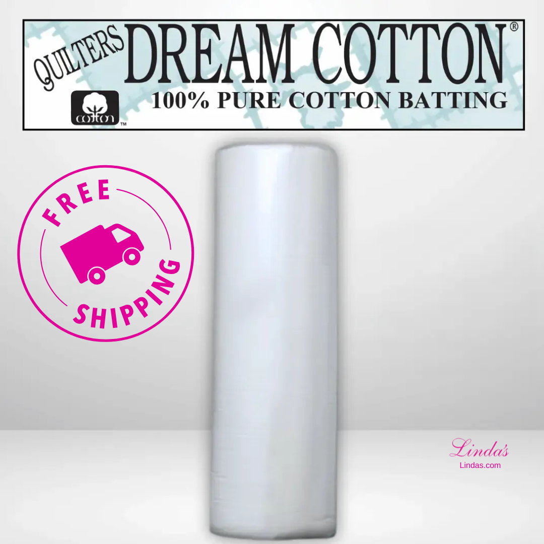 Quilters Dream Request White Cotton Batting Throw Roll - 60" x 30 yards -- AVAILABLE FOR PRE-ORDER - ROUGHLY 8 WEEKS