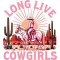Coquette Cowgirl Fabric Panel 14