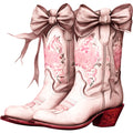 Coquette Cowgirl Fabric Panel 16