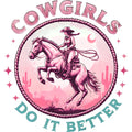 Coquette Cowgirl Fabric Panel 2