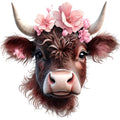 Coquette Cowgirl Fabric Panel 45