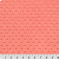 Coral Cuddle Dimple 58/60" Fabric per yard