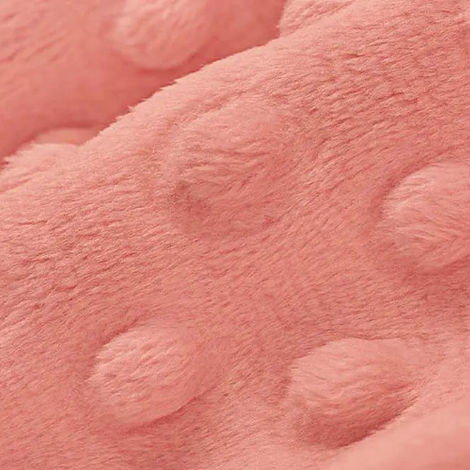 Coral Cuddle Dimple 58/60" Fabric per yard