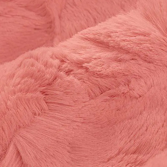 Coral Luxe Cuddle Hide 58/60" Fabric per yard