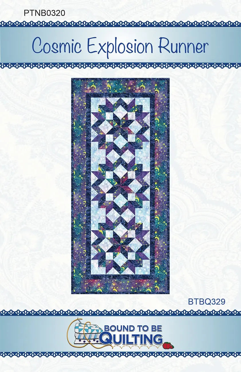 Cosmic Explosion Table Runner