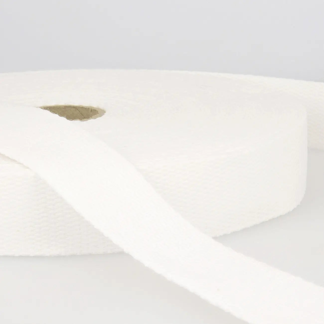 Cotton Webbing 40mm White