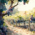 Country Farm Orchards Fabric Panel 4