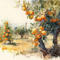 Country Farm Orchards Fabric Panel 7