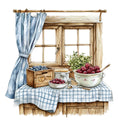 Country Kitchen Fabric Panel 16