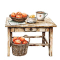 Country Kitchen Fabric Panel 24