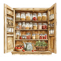 Country Kitchen Fabric Panel 28