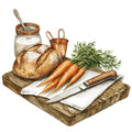 Country Kitchen Fabric Panel 29