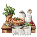 Country Kitchen Fabric Panel 3
