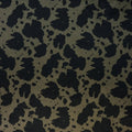 Cow Black Olive Faux Fur 1/2 Yard