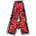 Cowboy Alphabet Fabric Panel 2