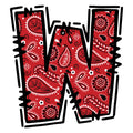 Cowboy Alphabet Fabric Panel 24