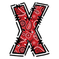 Cowboy Alphabet Fabric Panel 25