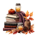 Cozy Autumn Fabric Panel 18