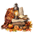 Cozy Autumn Fabric Panel 20